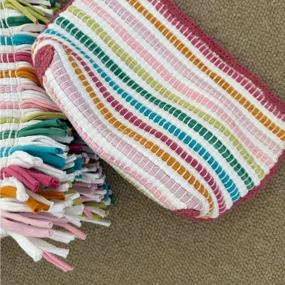 Shiraleah Multicolor Striped Tote - Picture 7 of 12